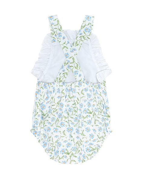 Blue Viines Woven Summer Bubble