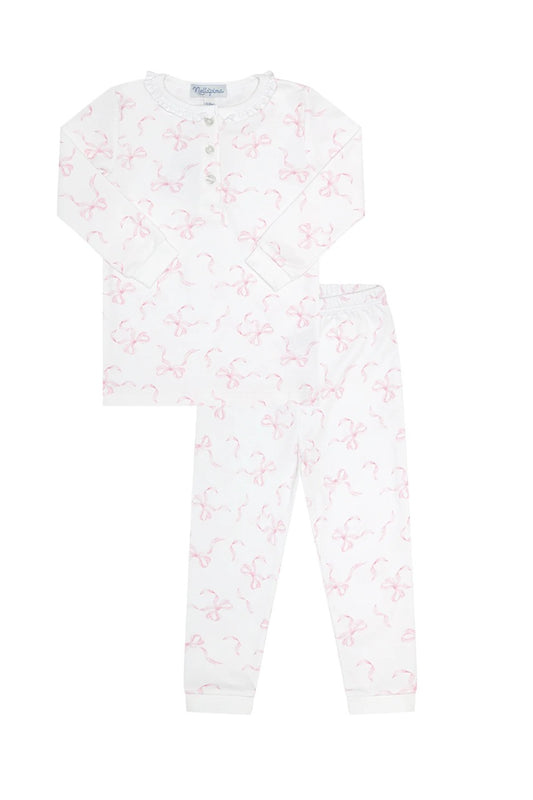 Charming Bows Print Pajamas