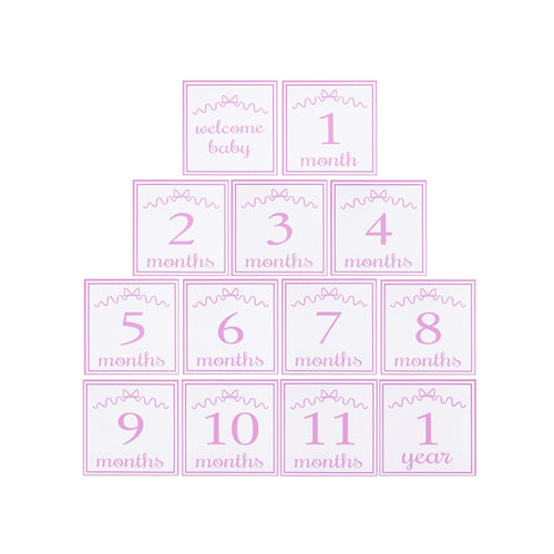 Baby Milestone Card