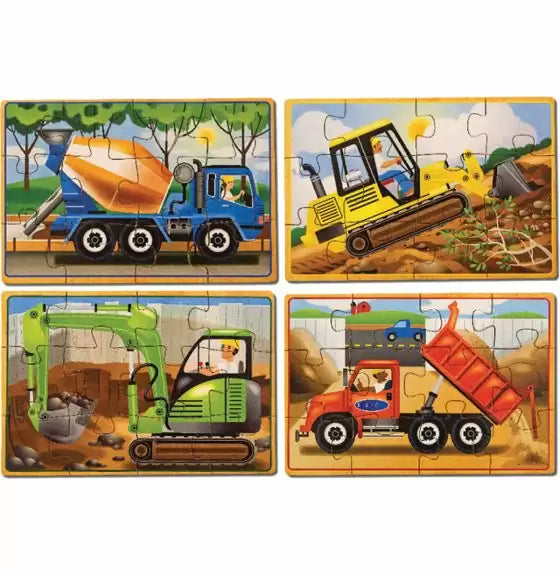 Wooden, Jigsaw puzzles in a box