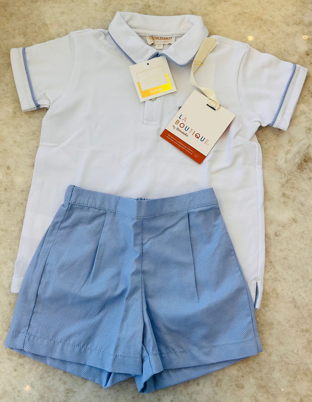 William Boy Polo Set-Blue