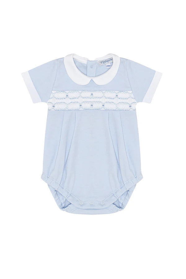 Signature Smocked Boys Bubble