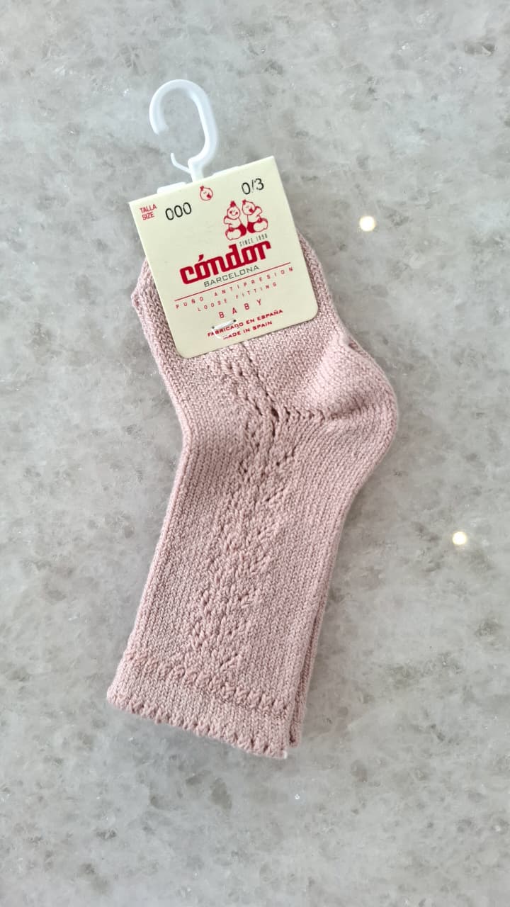 Calcetines cortos perlé