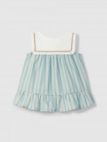 Vestido con rayas