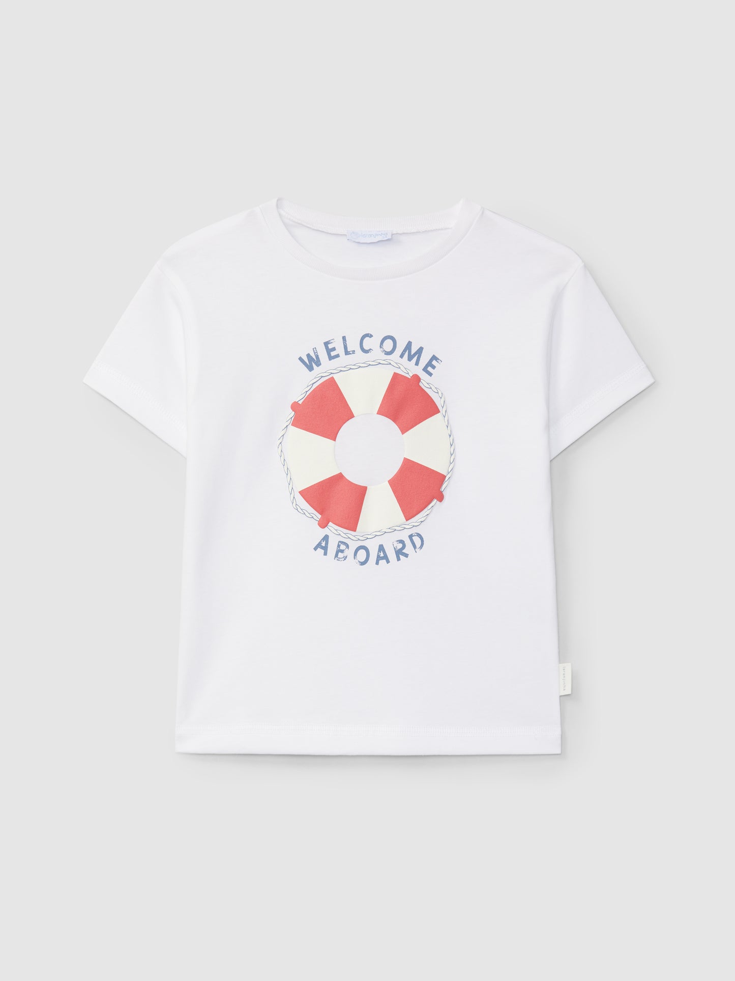 Camiseta “welcome aboard”
