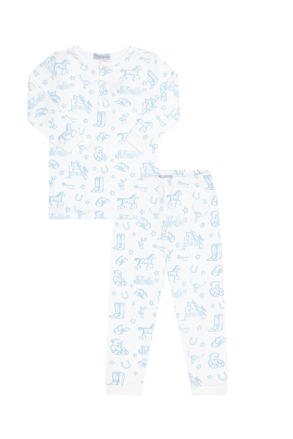 Lone Star Toile Pajamas