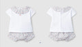 Conjunto de 2 piezas flores