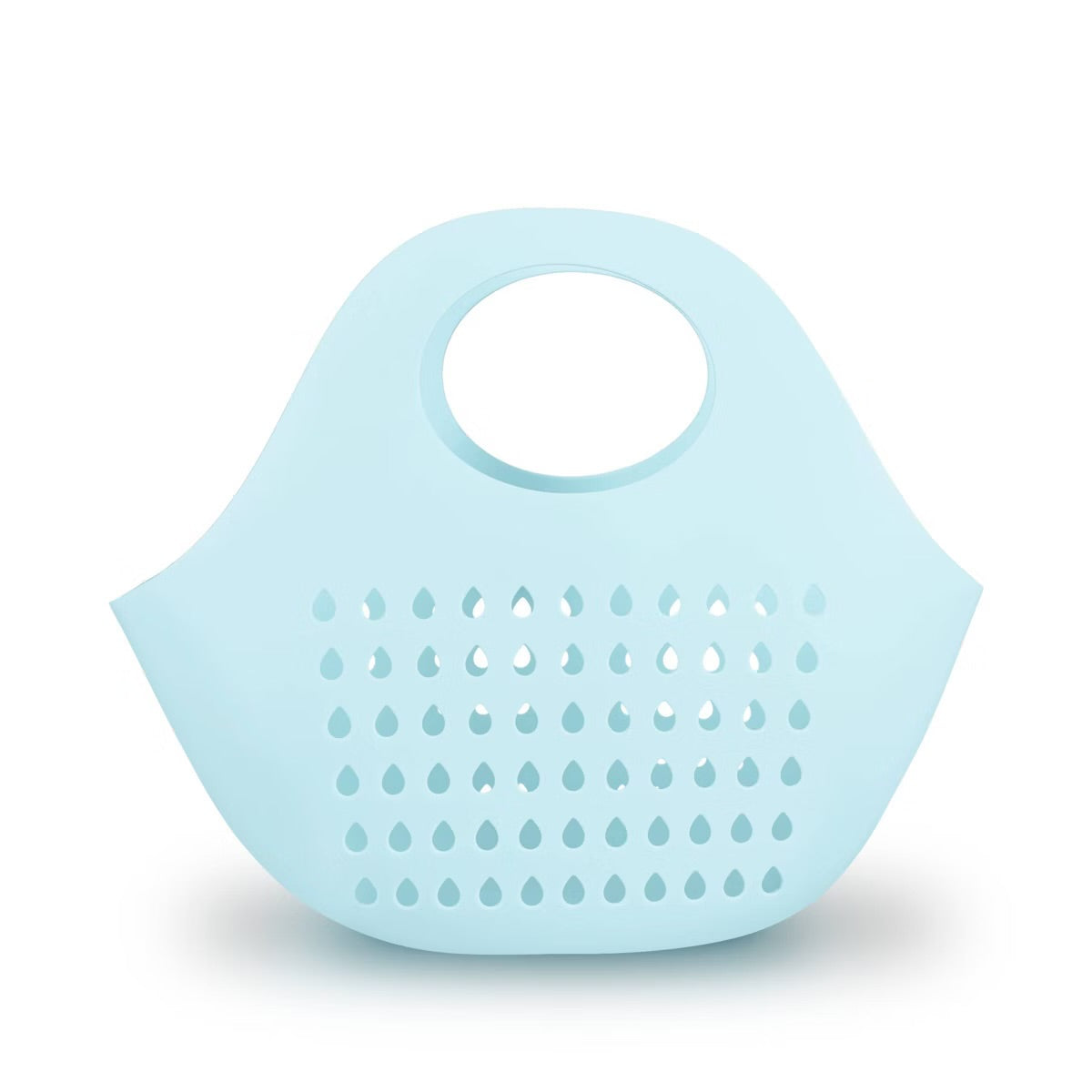 Laundry basket, made of plastic, with carrying handles, portable, large capacity