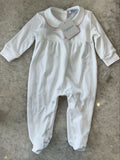 Enterizo para Bebe con cuello de Batista