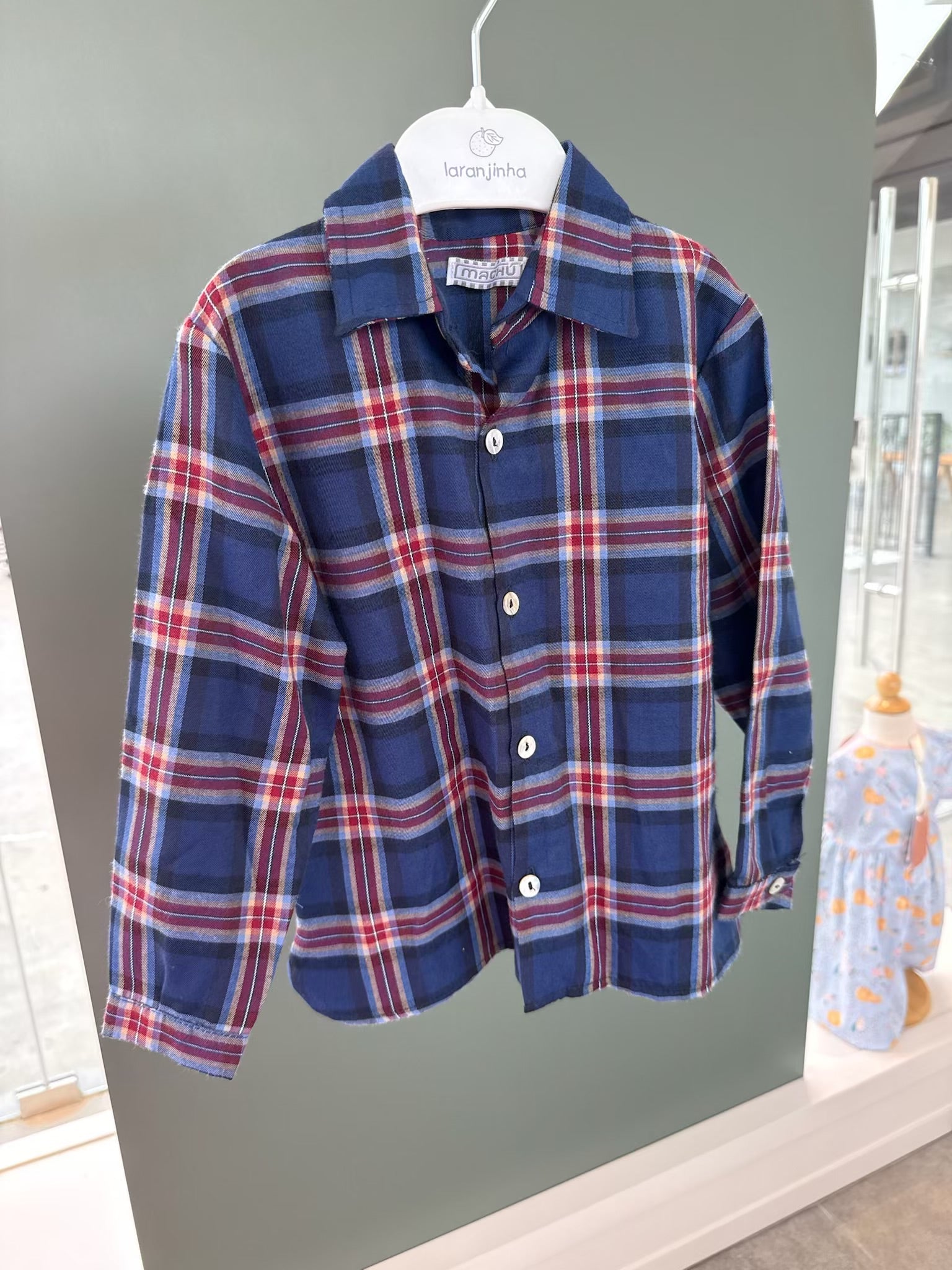Camisa azul
