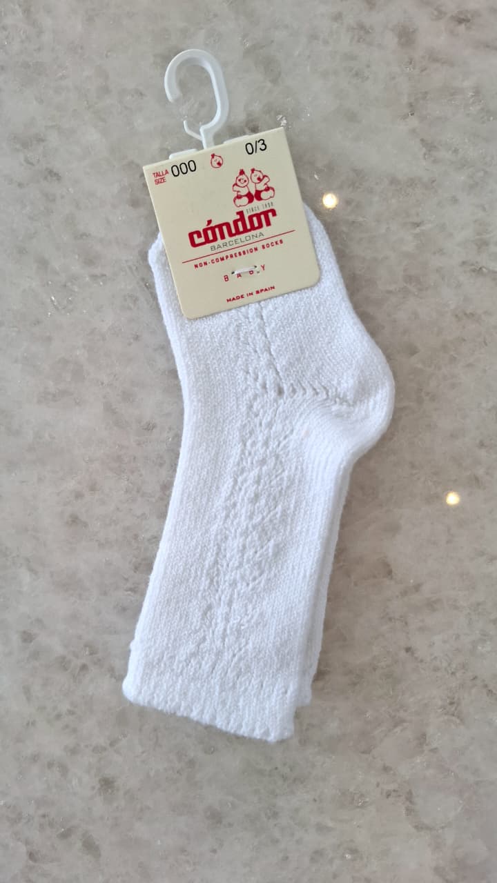 Calcetines cortos perlé