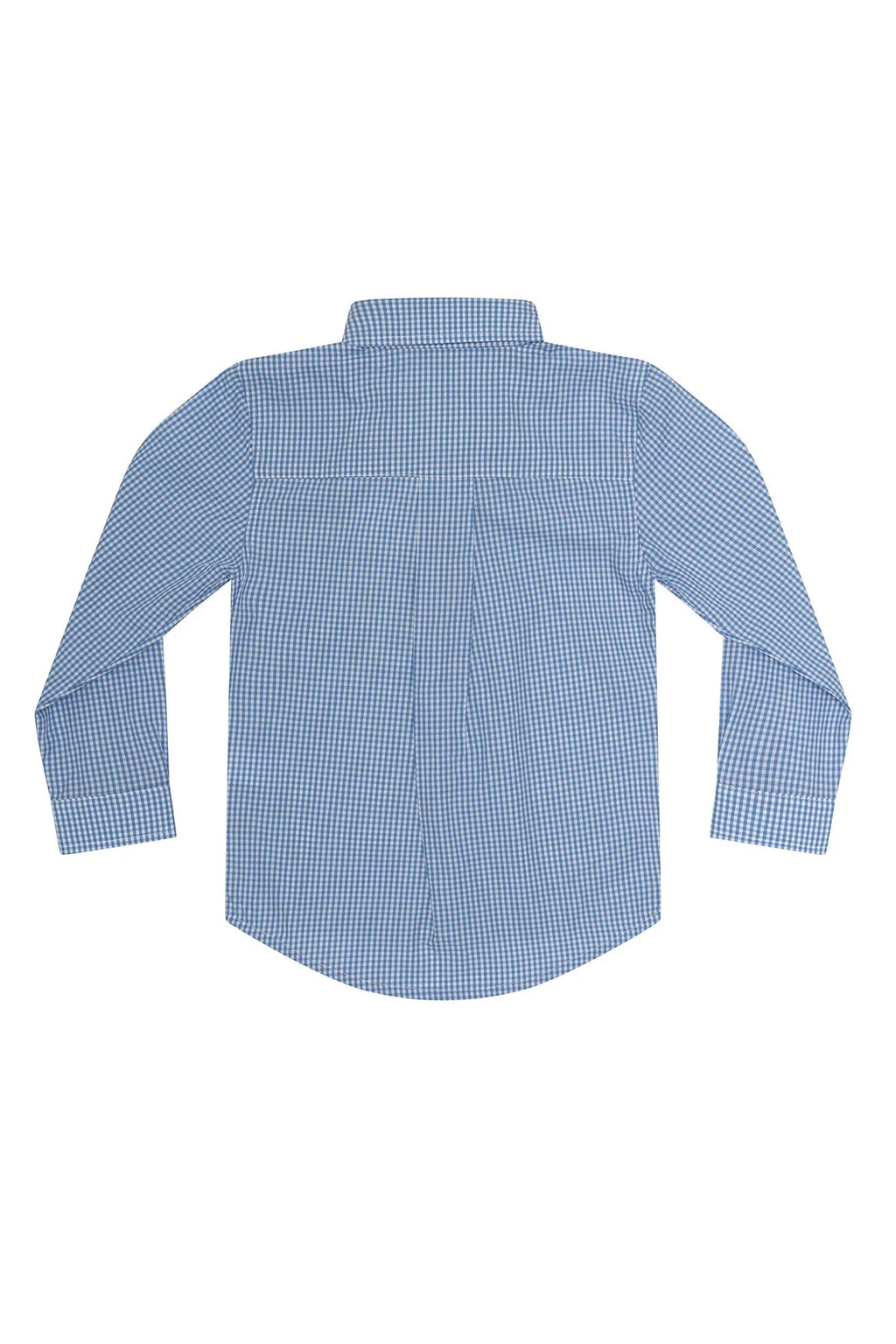 Blue Checks Long Sleeve Shirt