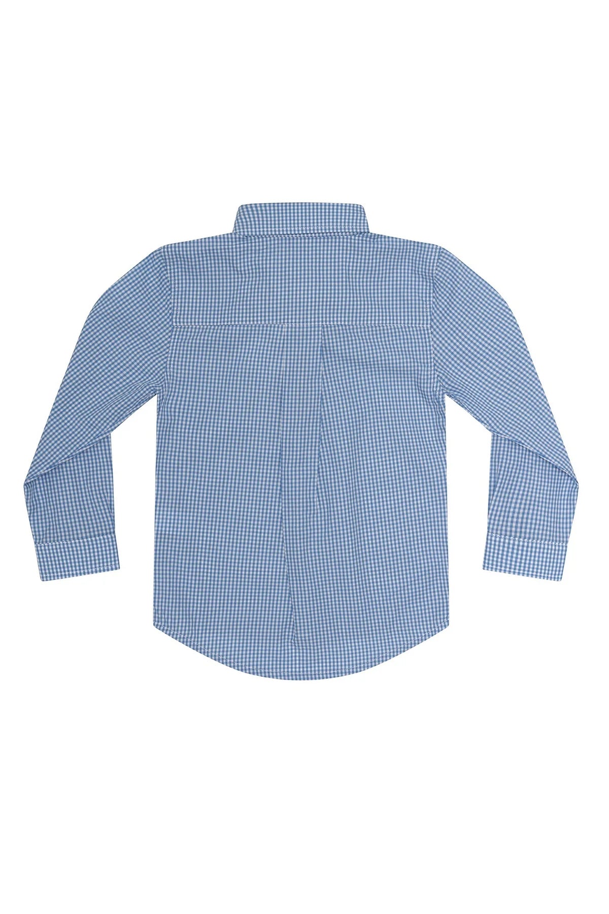 Blue Checks Long Sleeve Shirt