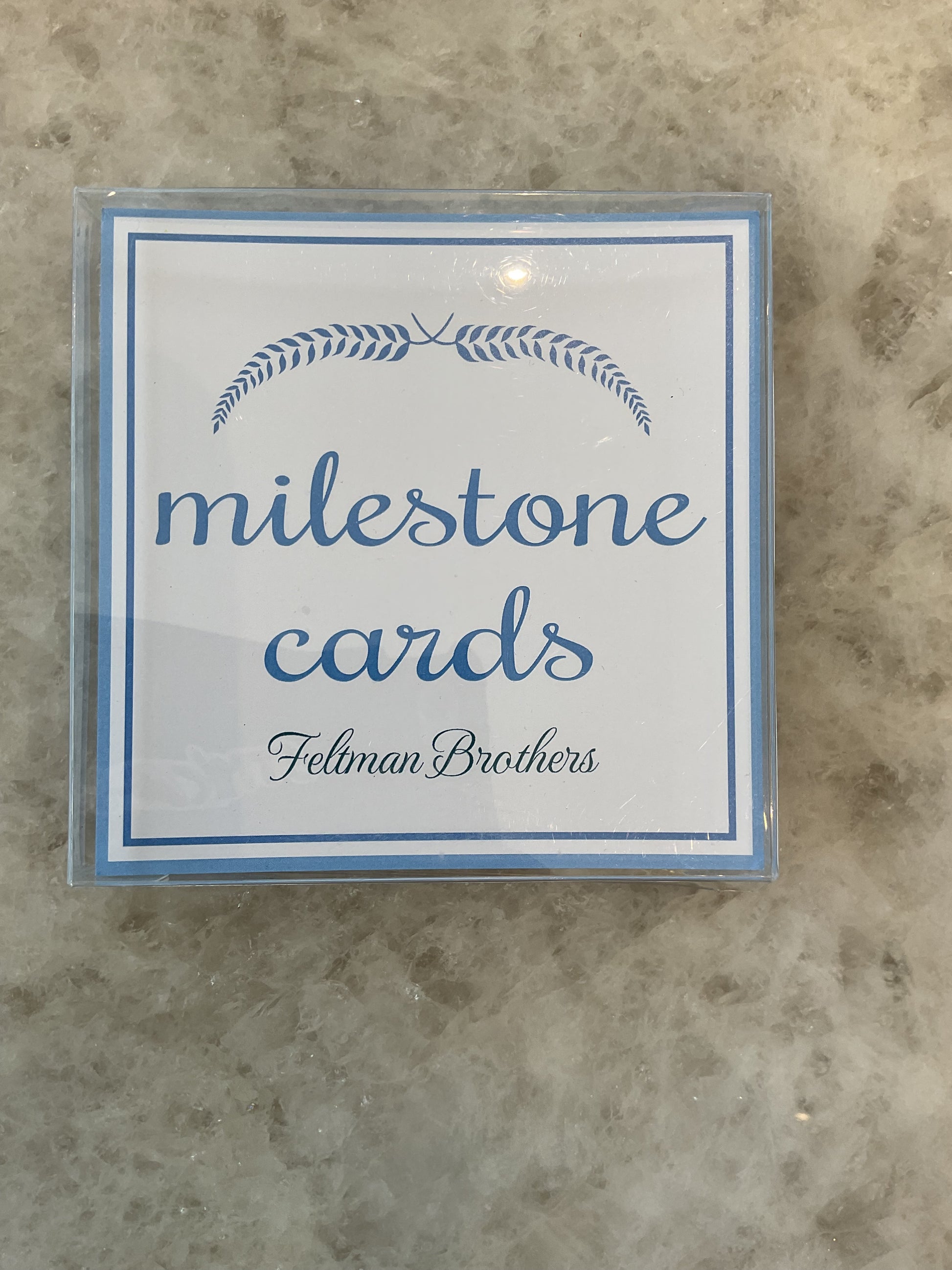 Milestone cards