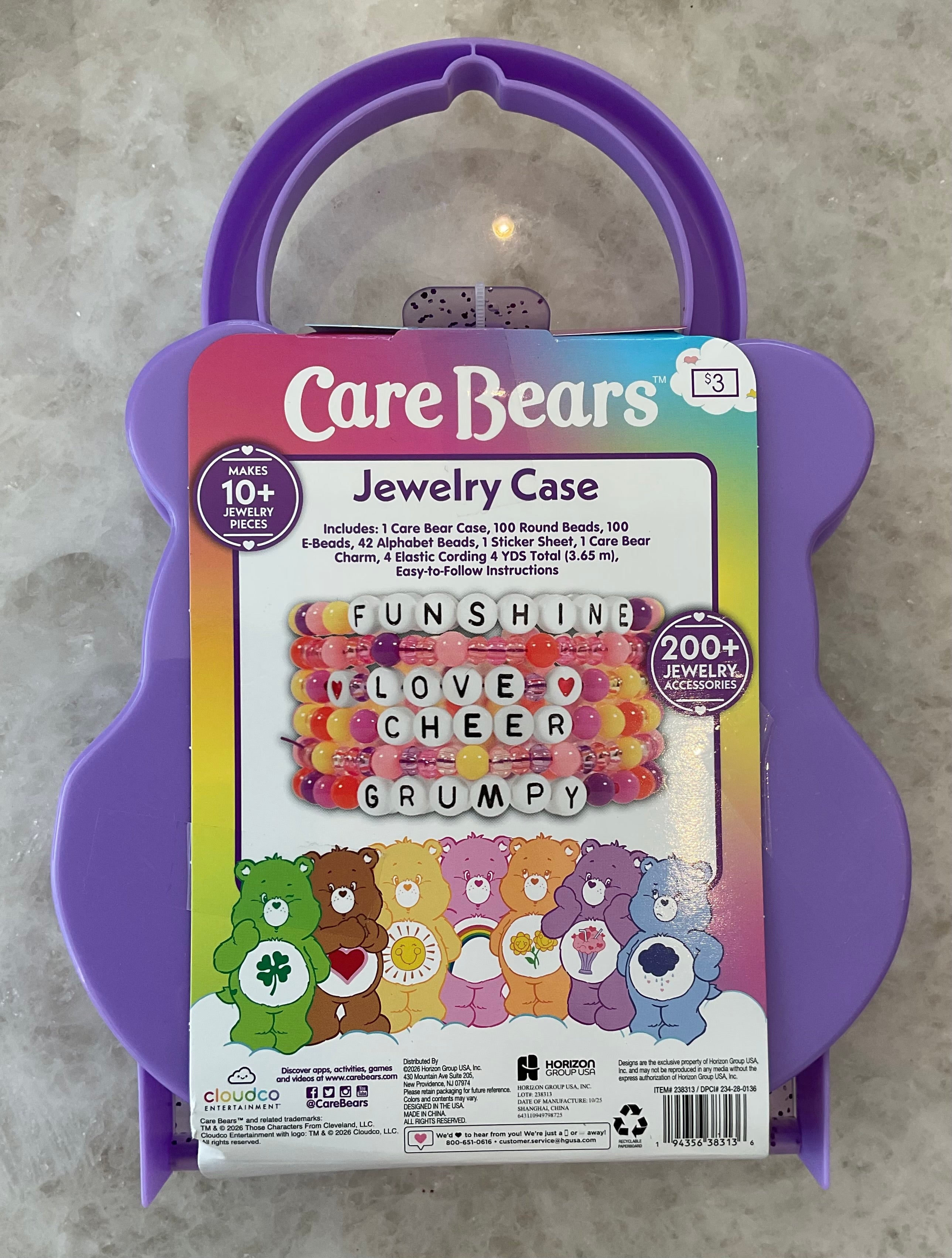Care Bears  Jewelry Case