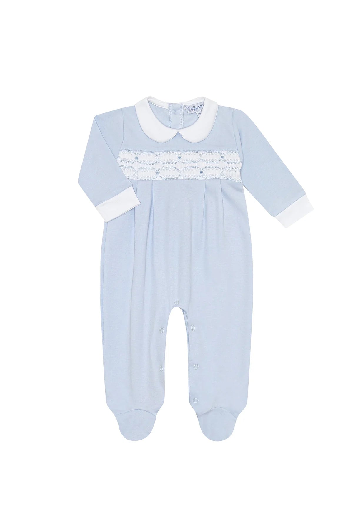 Signature Smocked Boys Footie