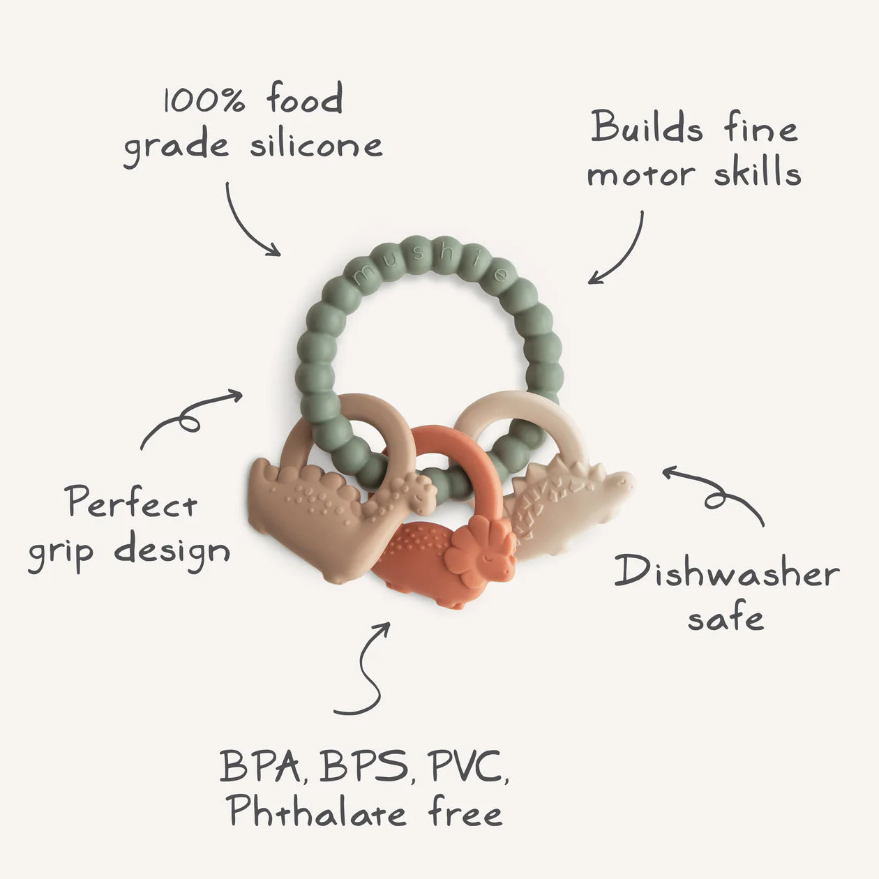 Western Teething Ring