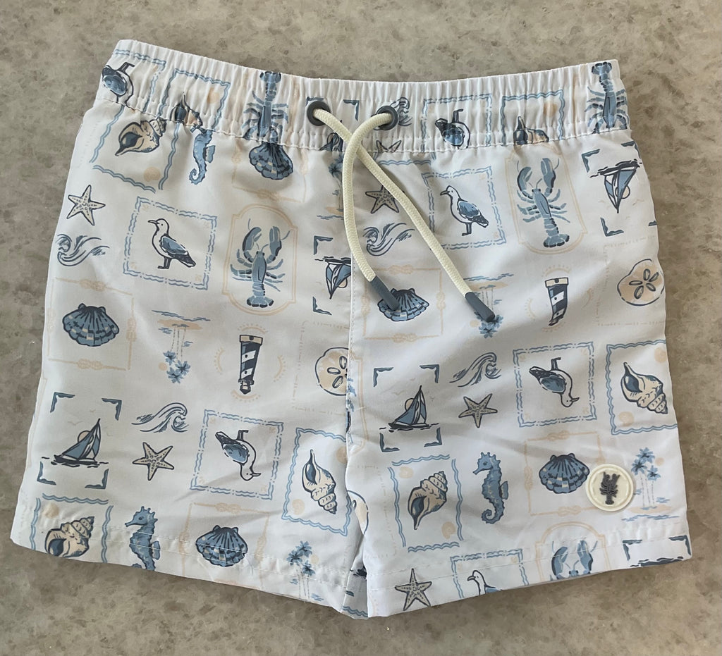 Grey & White Rashguard Set