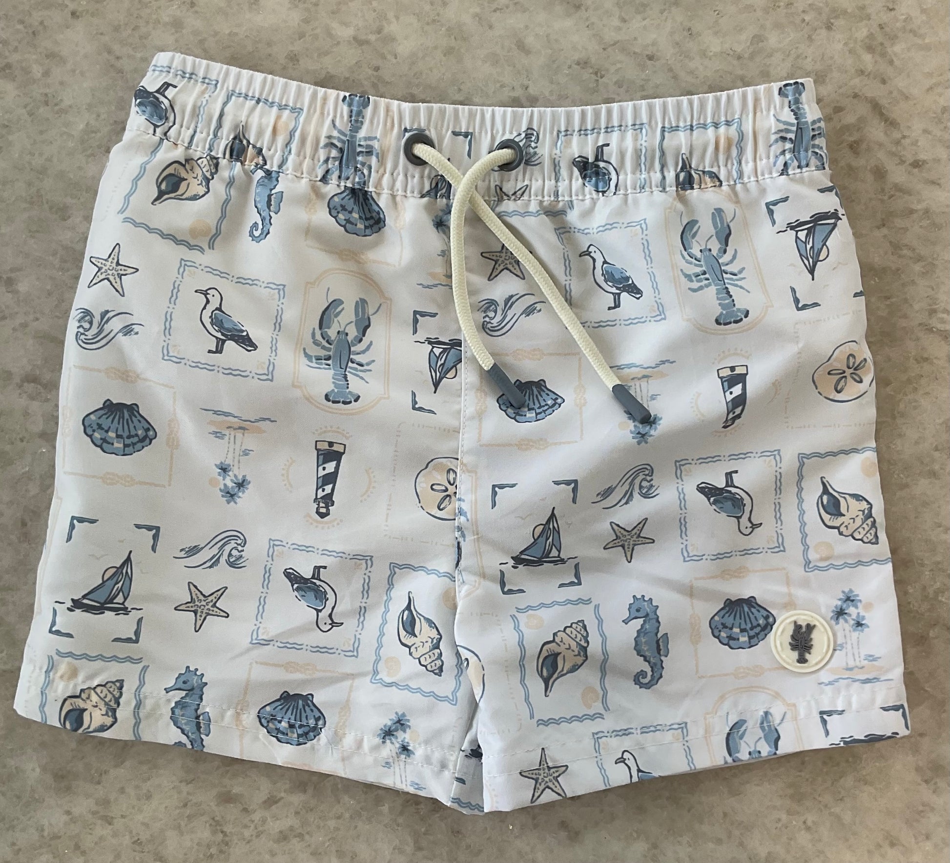 Grey & White Rashguard Set