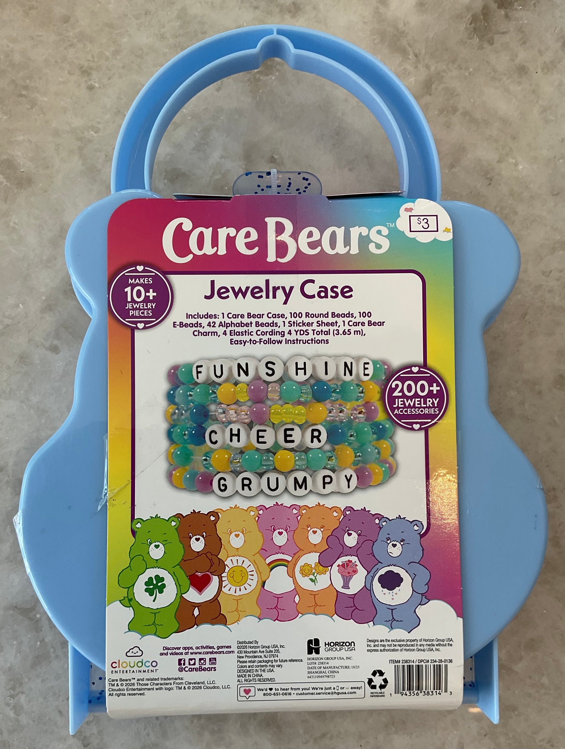 Care Bears  Jewelry Case