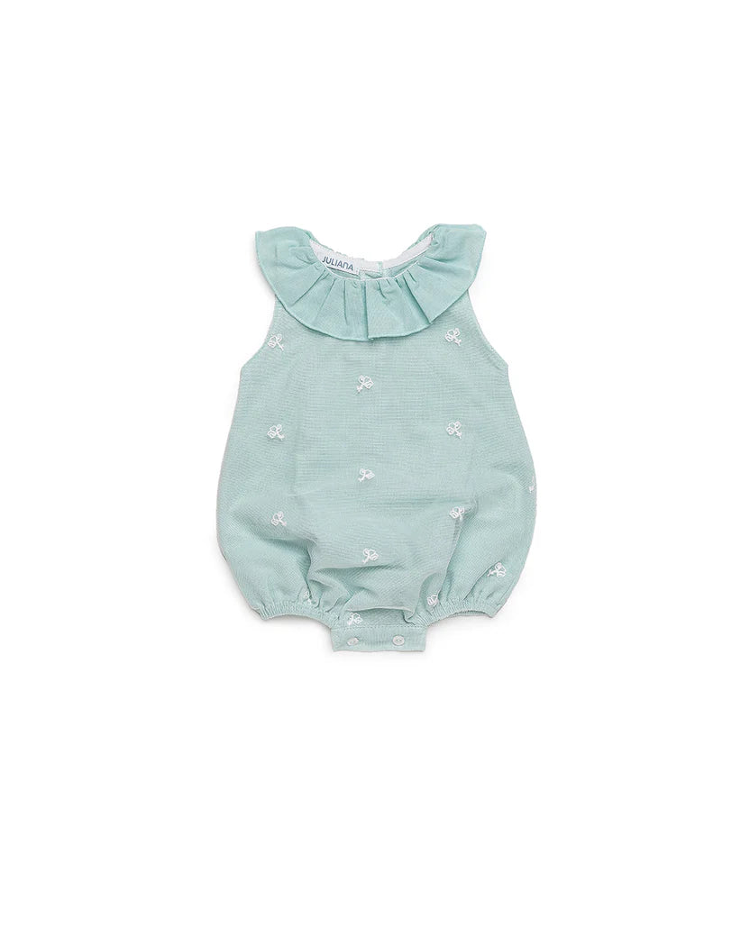 ONE-PIECE BABY ROMPER WITH LACE