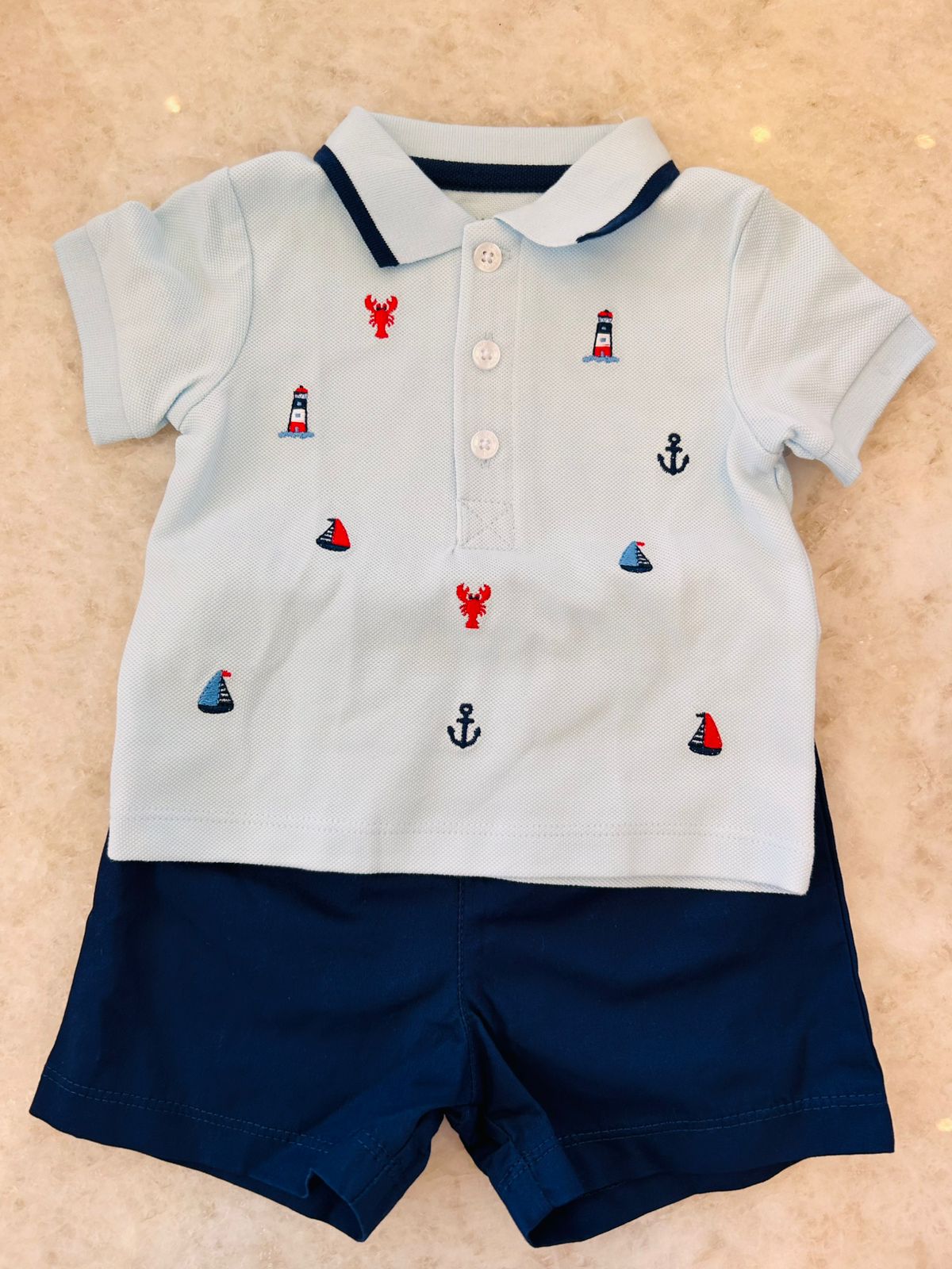 Polo Shirts and Shorts