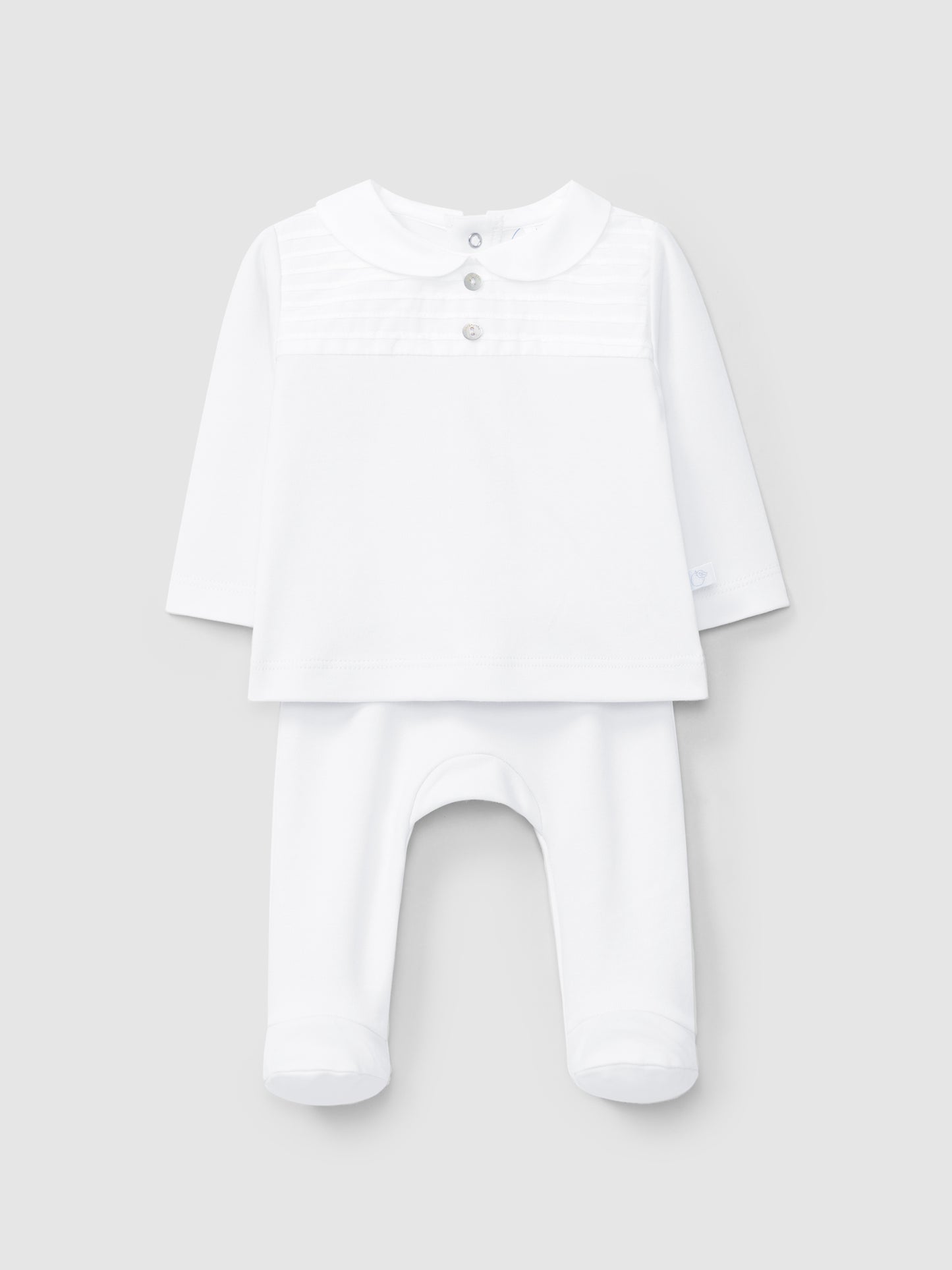 Traje de 2 piezas blanco