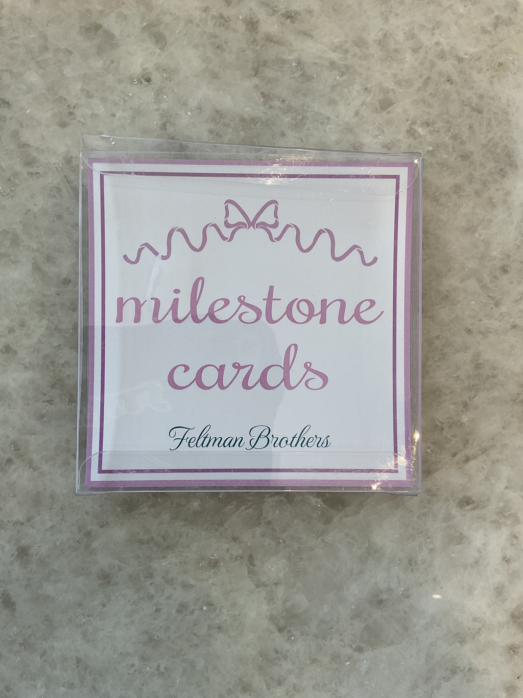 Milestone cards