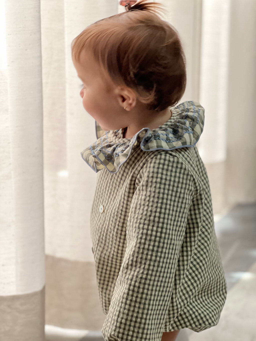 Jesusito bebé cuadriculado