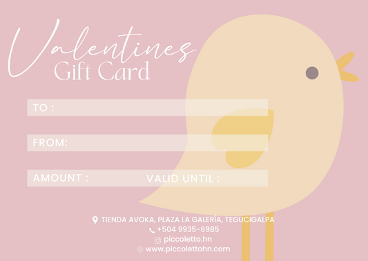 Piccoletto Gift Card