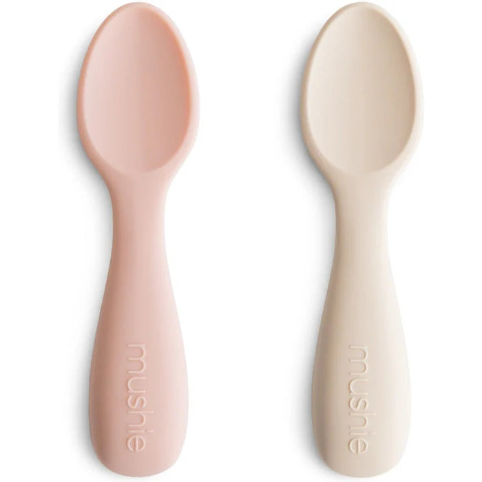 Silicone Toddler Starter Spoons 2-Pack
