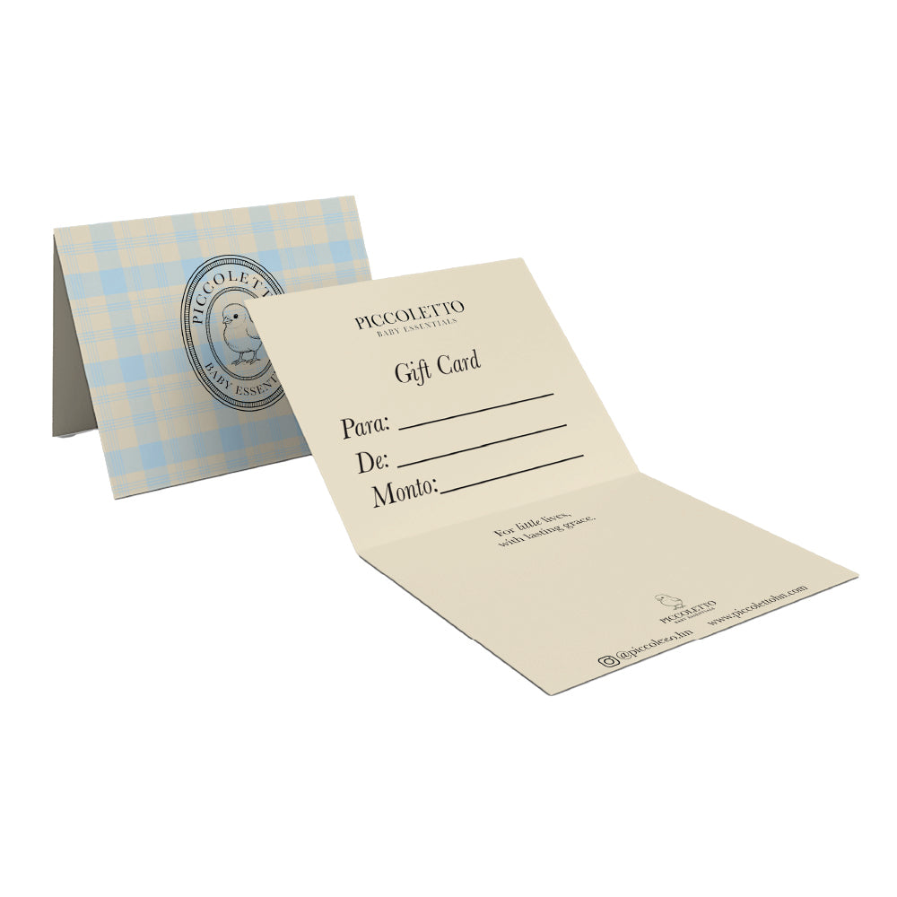 Piccoletto Physical Gift Card