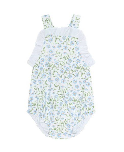 Blue Viines Woven Summer Bubble